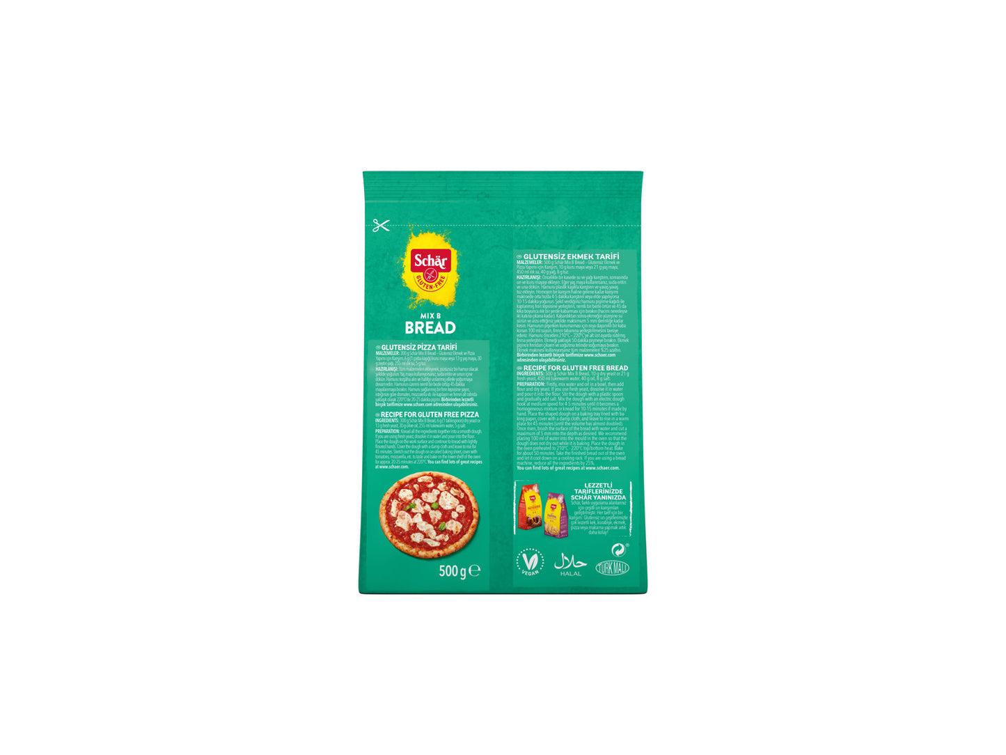Schar Mix B Bread – Glutensiz Ekmek Unu 500g