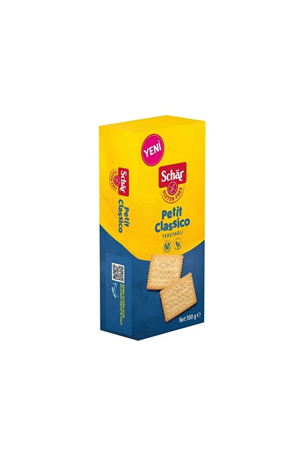 Schar Glutensiz Tereyağlı Bisküvi Petit Classico 100 gr