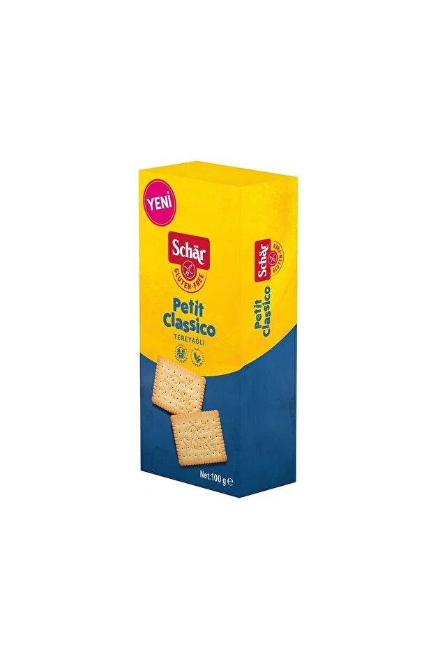 Schar Glutensiz Tereyağlı Bisküvi Petit Classico 100 gr