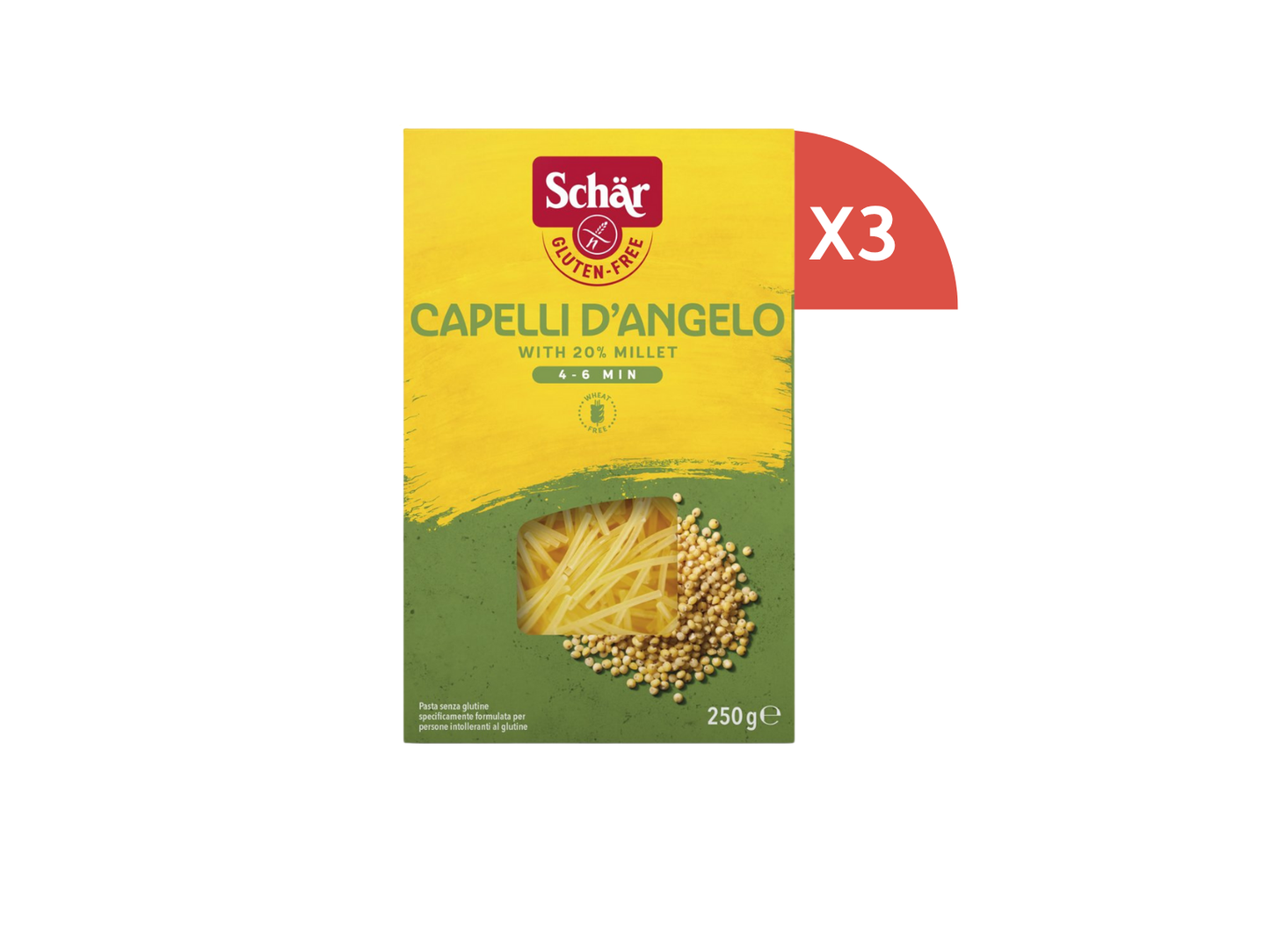 Schar Capelli D’Angelo – Glutensiz Makarna