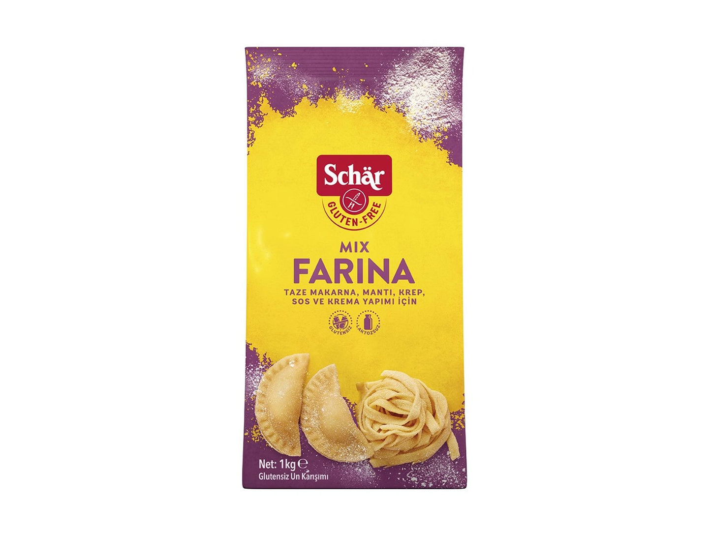Schar Mix Farina Un – Glutensiz Makarna, Mantı Unu – 1KG