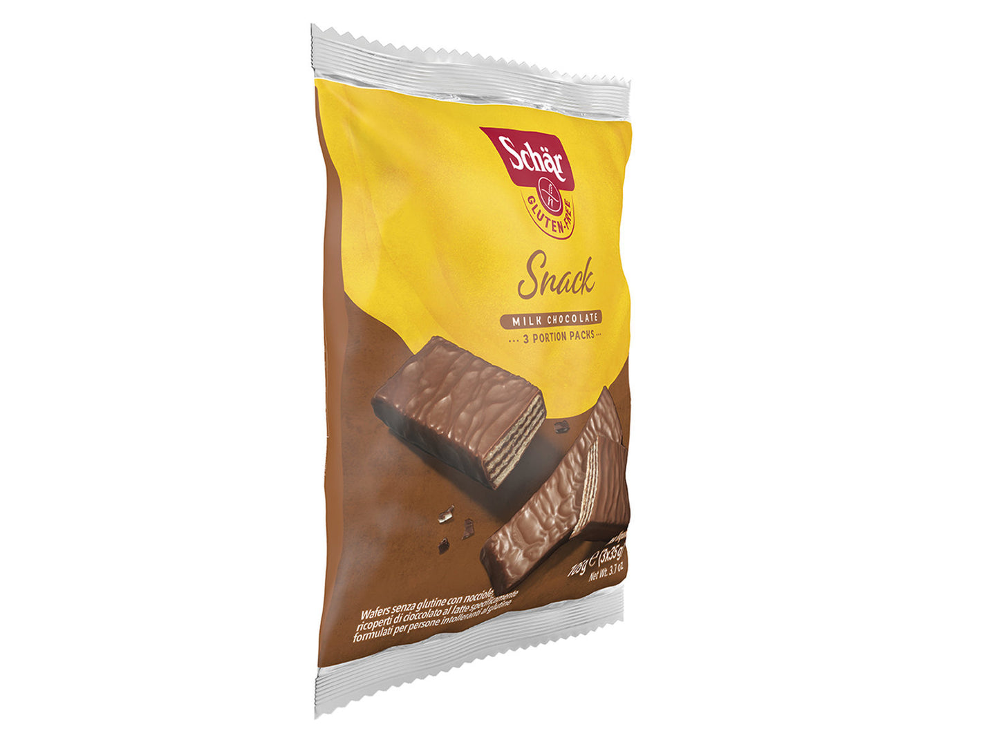 Schar Glutensiz Snack Gofret | Çikolata Kaplı Gofret